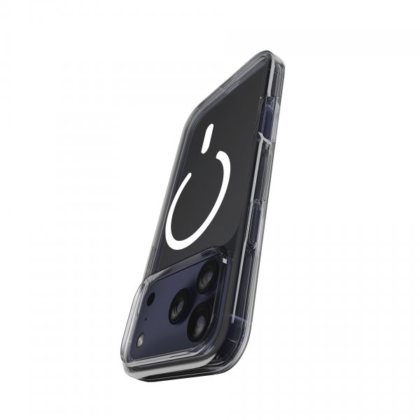 Puro iPhone 17 Pro Skal Impact Clear D3O MagSafe Transparent