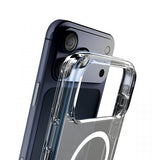 Puro iPhone 17 Pro Skal Impact Clear D3O MagSafe Transparent