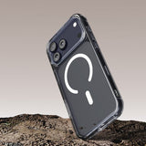 Puro iPhone 17 Pro Skal Impact Clear D3O MagSafe Transparent
