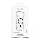 Puro iPhone 17 Pro Skal Lite Mag Transparent Svart
