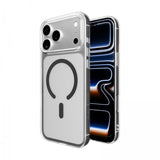 Puro iPhone 17 Pro Skal Lite Mag Transparent Svart
