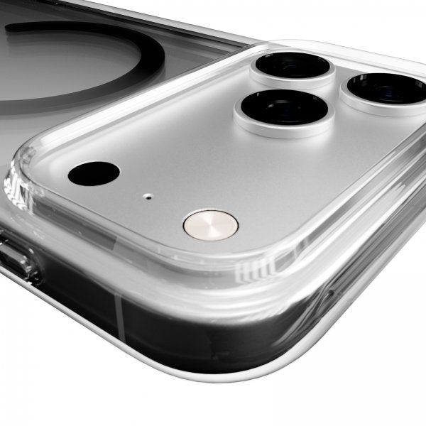 Puro iPhone 17 Pro Skal Lite Mag Transparent Svart