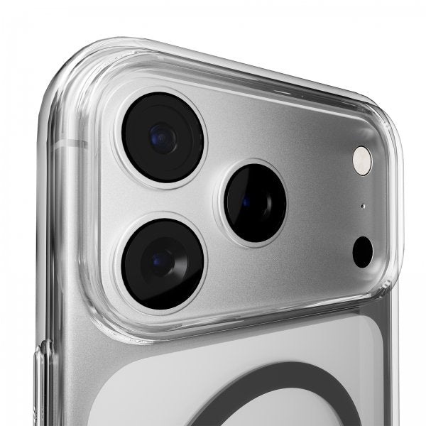 Puro iPhone 17 Pro Skal Lite Mag Transparent Svart