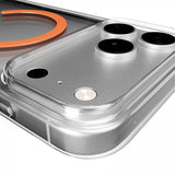 Puro iPhone 17 Pro Skal Lite Mag Transparent Orange