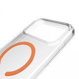 Puro iPhone 17 Pro Skal Lite Mag Transparent Orange