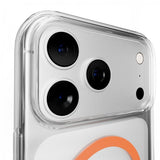 Puro iPhone 17 Pro Skal Lite Mag Transparent Orange