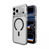 Puro iPhone 17 Pro Max Skal Lite Mag Transparent Svart