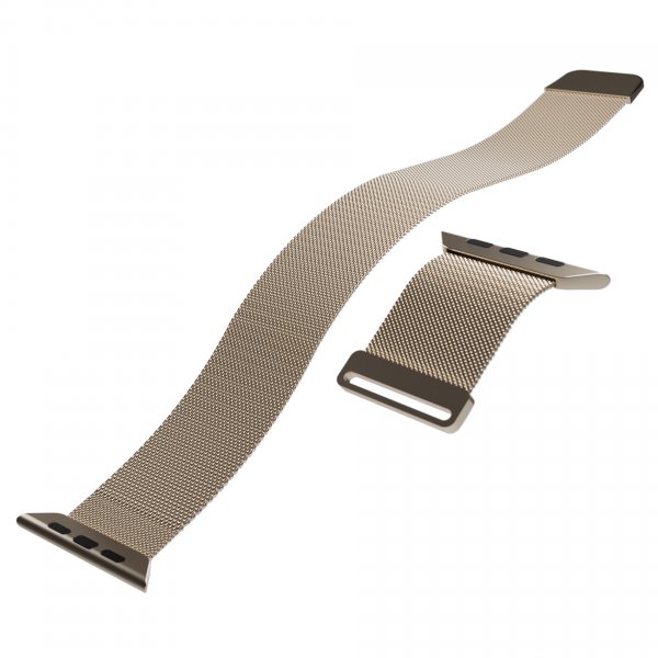 Puro Apple Watch 38/40/41/42mm Armband Milanese Champagne