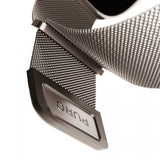Puro Apple Watch 44/45/46mm/Ultra 49mm Armband Milanese Titanium