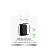 Puro Apple Watch 40mm (Series 4/5/6/SE) Skärmskydd Flexible Shield