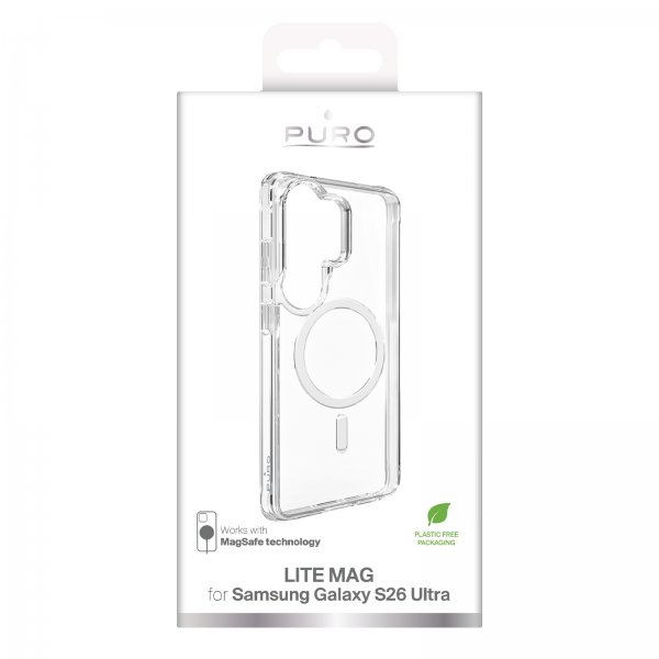 Puro Samsung Galaxy S26 Ultra Skal Lite Mag Transparent
