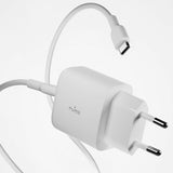 Puro Laddare med Kabel ProLite Kit USB-C 25W 1.2m Vit