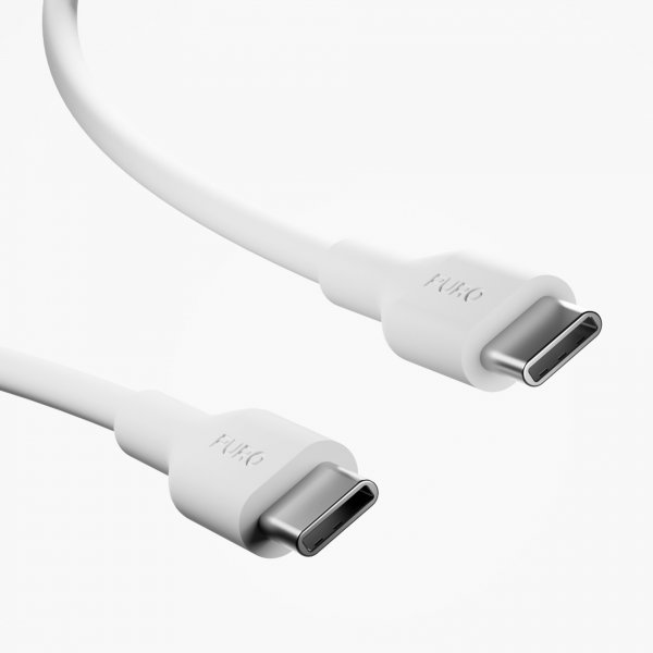 Puro Laddare med Kabel ProLite Kit USB-C 45W 1.2m Vit