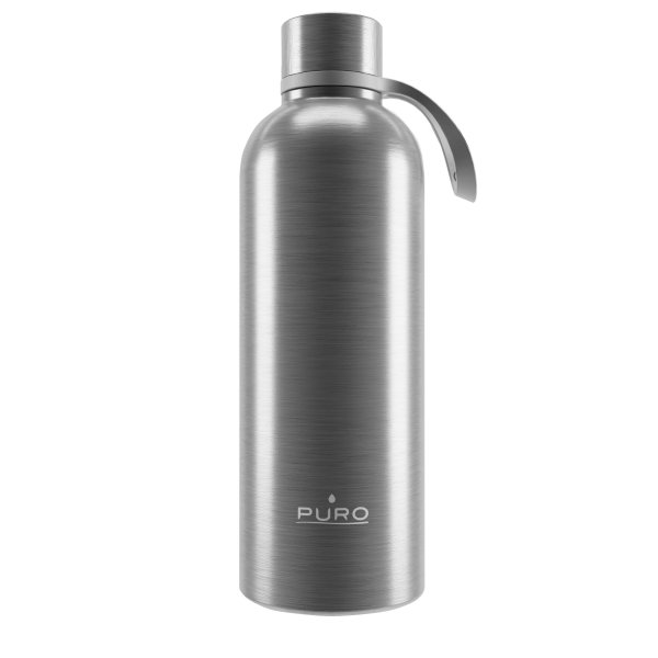 Puro Flaska Drink Me Termos 750ml Grå