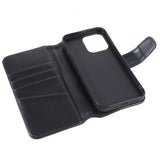 Nordic Covers iPhone 14 Pro Fodral Essential Leather Raven Black