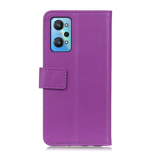 Realme GT Neo 2 Fodral Litchi Lila