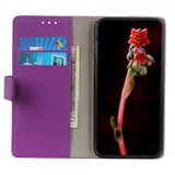 Realme GT Neo 2 Fodral Litchi Lila