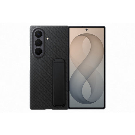 Samsung Original Samsung Galaxy Z Fold 8 Ultra Skal Carbon Standing Case Svart