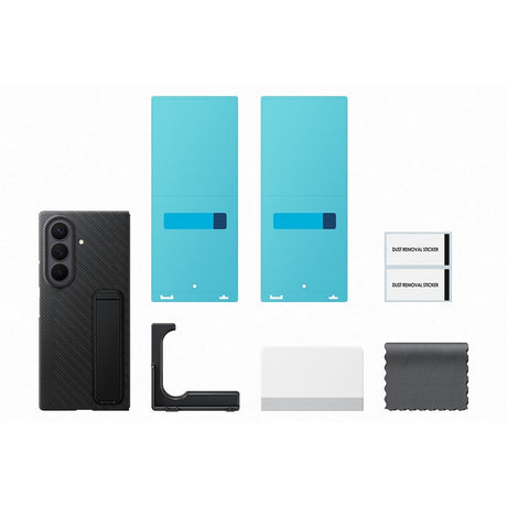 Samsung Original Samsung Galaxy Z Fold 8 Ultra Skal Carbon Standing Case Svart