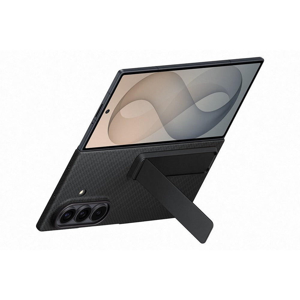 Samsung Original Samsung Galaxy Z Fold 8 Ultra Skal Carbon Standing Case Svart