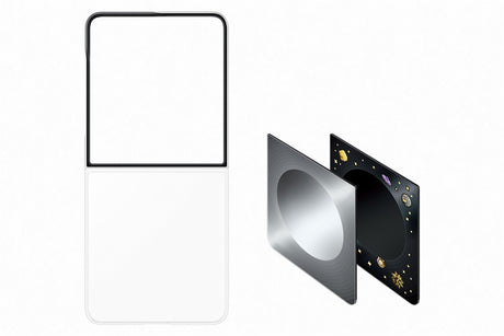 Samsung Original Samsung Galaxy Z Flip 8 Skal Flipsuit Case Silver