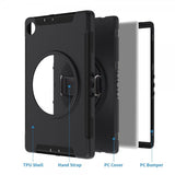 Armor-X Lenovo Tab M10 Plus TB-X606F Skal Rainproof Rugged Case Hand Strap Kickstand
