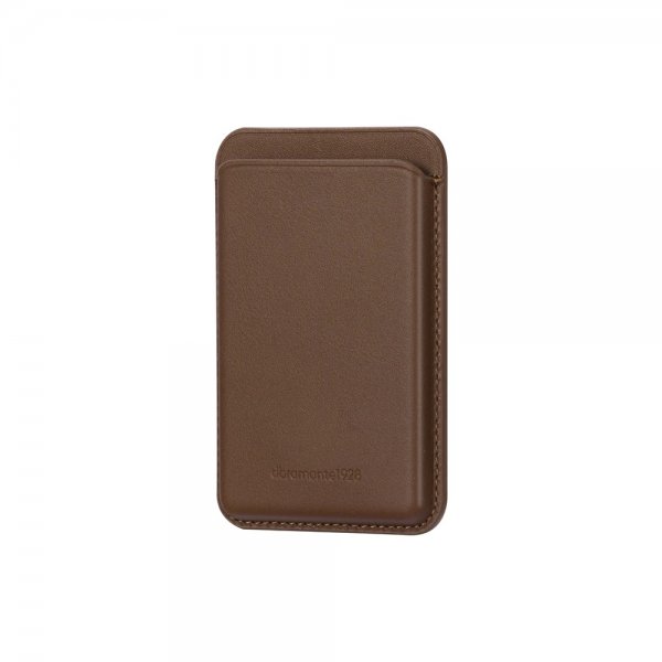dbramante1928 Korthållare Leather Wallet MagSafe Dark Tan