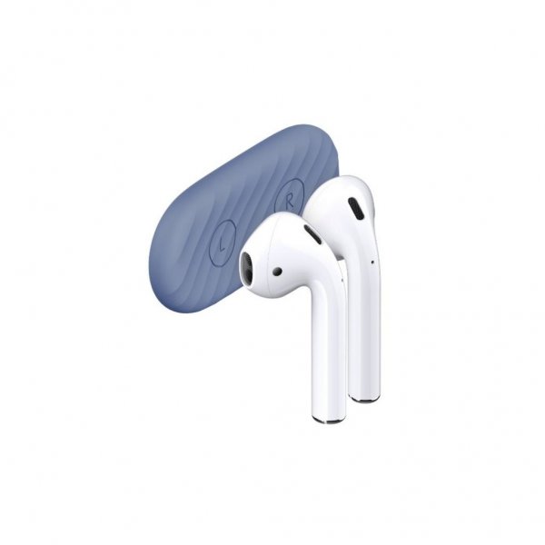 KeyBudz AirDockz Magnetisk hållare för Airpods Blå