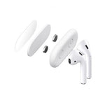 KeyBudz AirDockz Magnetisk hållare för Airpods Vit