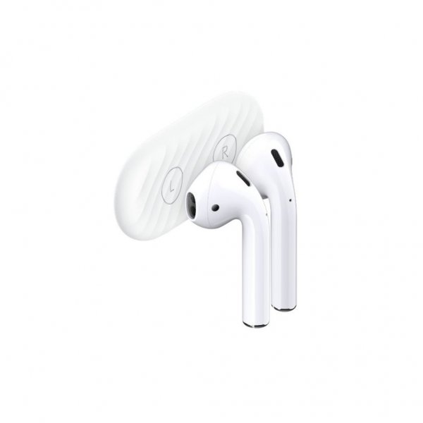 KeyBudz AirDockz Magnetisk hållare för Airpods Vit