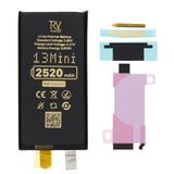 Rvelon Batteri till iPhone 13 mini 2520mAh utan Flexkabel