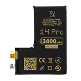 Rvelon Batteri till iPhone 14 Pro 3400mAh utan Flexkabel