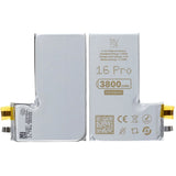 Rvelon Batteri till iPhone 16 Pro 3800mAh utan Flexkabel