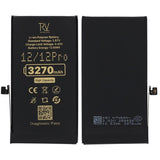 Rvelon Batteri för iPhone 12 och iPhone 12 Pro - 3270 mAh Högkapacitet