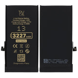 Rvelon Batteri för iPhone 13 - 3227 mAh Originalkapacitet