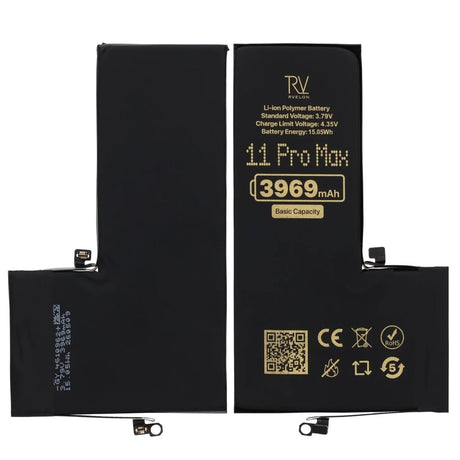 Rvelon Premium Batteri för iPhone 11 Pro Max - 3969mAh