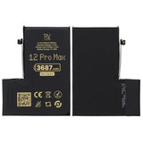 Rvelon Premium Batteri för iPhone 12 Pro Max - 3687mAh
