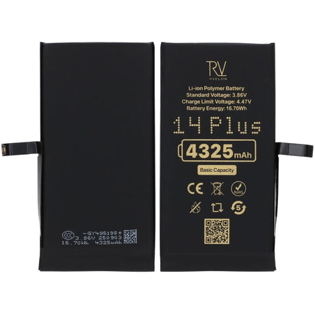 Rvelon Premium Batteri för iPhone 14 Plus - 4325mAh