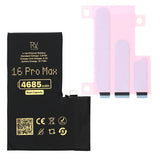 Rvelon Premium Batteri för iPhone 16 Pro Max - 4685 mAh