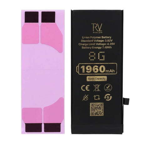 Rvelon Premium Batteri för iPhone 8 - 1960mAh