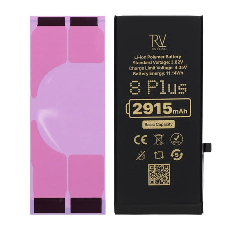 Rvelon Premium Batteri för iPhone 8 Plus - 2915mAh