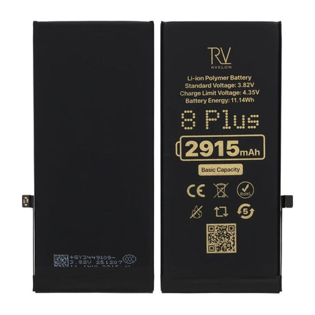 Rvelon Premium Batteri för iPhone 8 Plus - 2915mAh