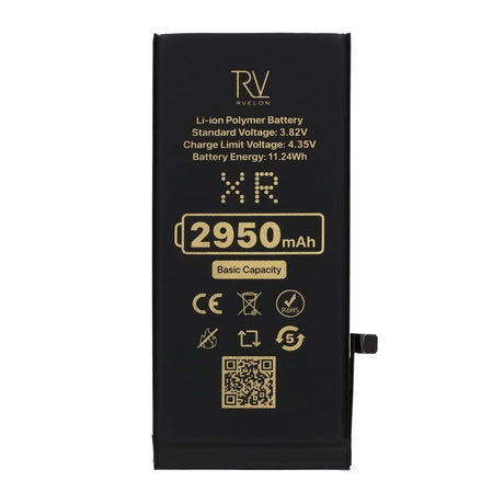 Rvelon Premium Batteri för iPhone XR - 2950mAh