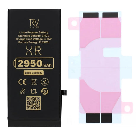 Rvelon Premium Batteri för iPhone XR - 2950mAh