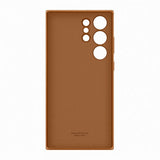 Samsung Original Galaxy S23 Ultra Skal Leather Cover Camel