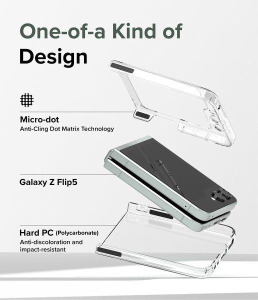 Ringke Samsung Galaxy Z Flip 5 Skal Slim Clear