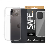 SAFE by PanzerGlass iPhone 15 Skal Soft TPU Case Transparent
