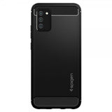 Spigen Samsung Galaxy A02s Skal Rugged Armor Matte Black