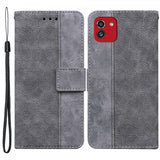 Samsung Galaxy A03 Fodral Mönstrat Grå