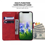 Samsung Galaxy A03 Fodral Mönstrat Röd